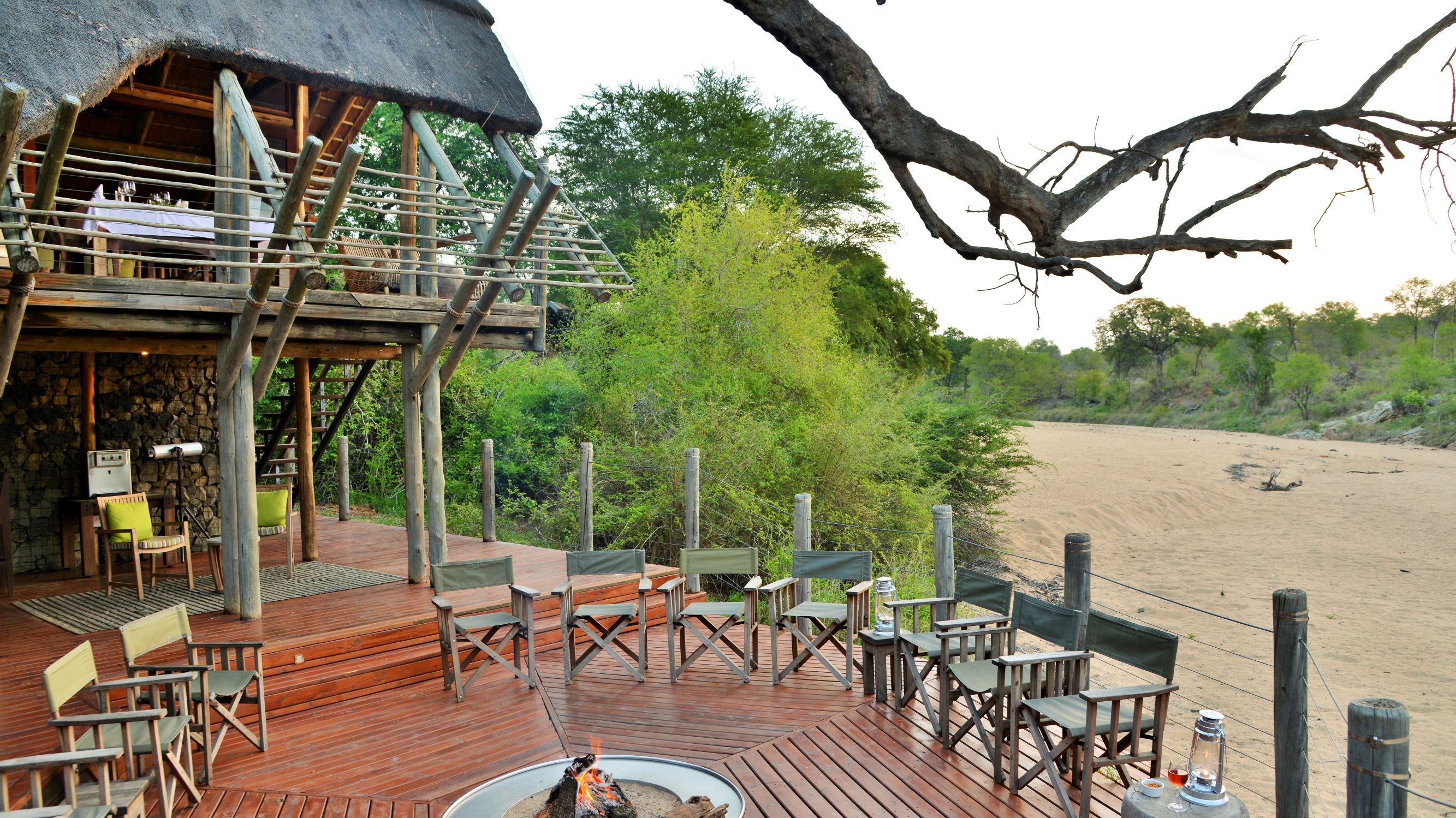 Rhino Post Safari Lodge - HR - Main Lodge Communal Area